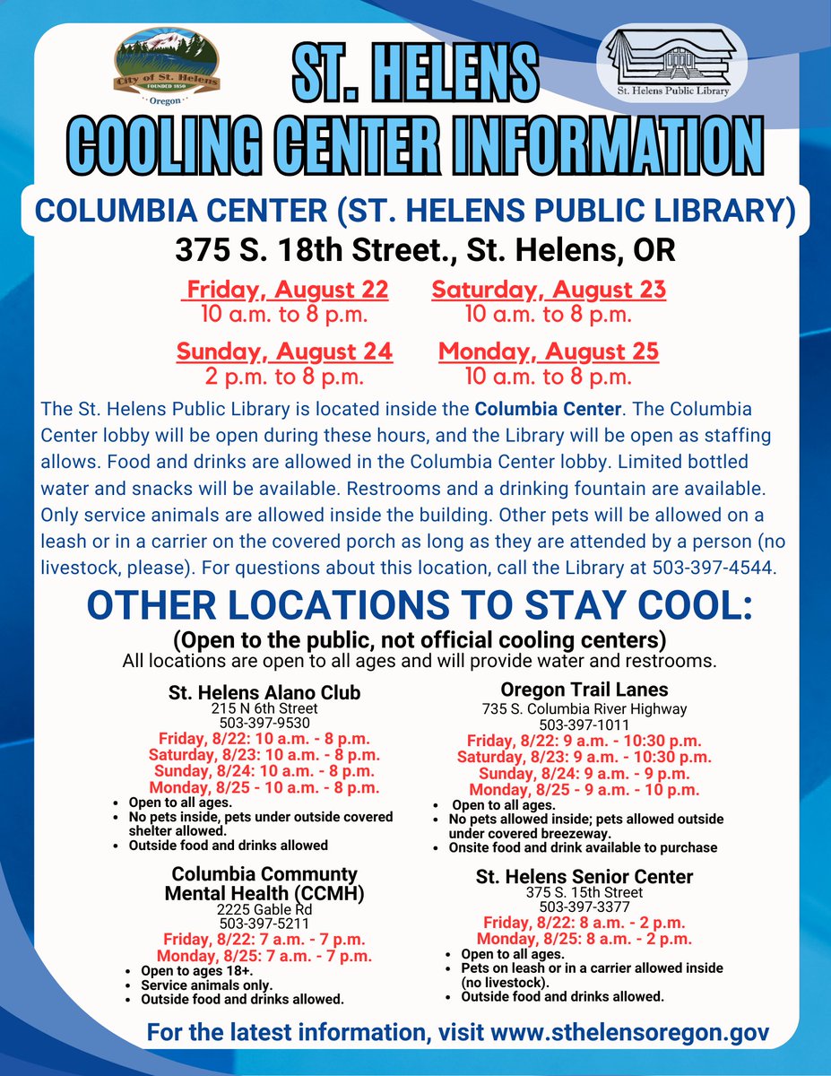 City Of St.Helens tweet media