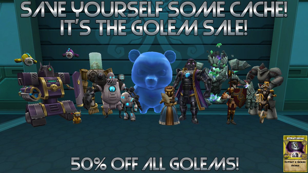 AnimaChambers's tweet image. Real Solid Prices! 🤖  

This week only, get 50% Off all Golem Extract Items!

Check out our Sale Showcase at the link below!

animachambers.org/golem.html