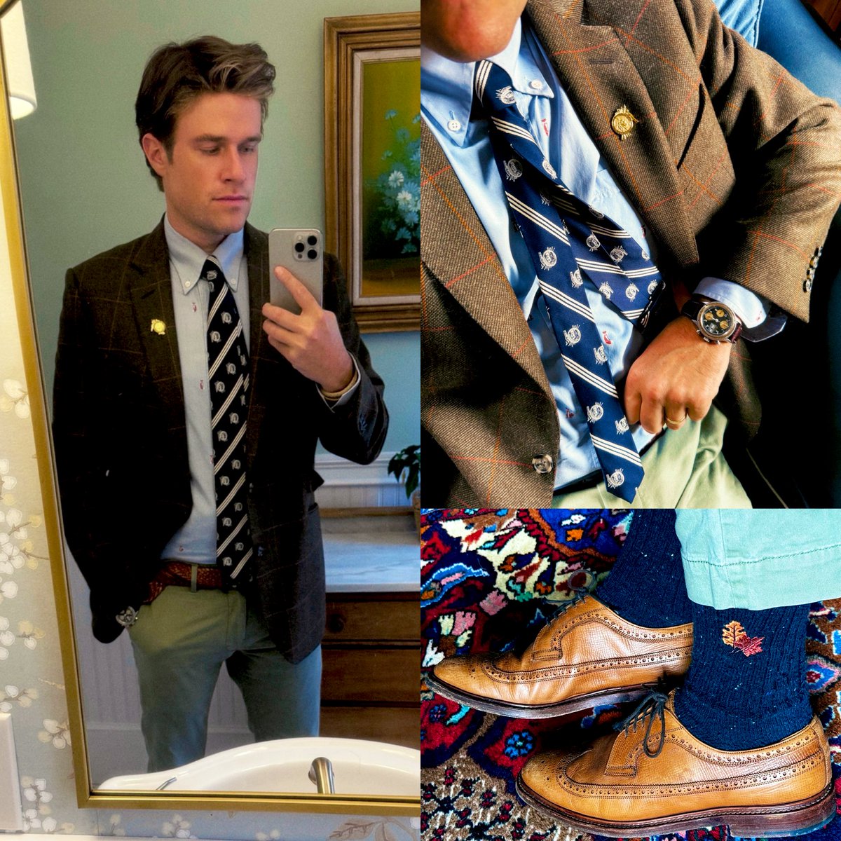 Off to @brooksbrothers Blazer Presentation Dinner @TennisHalloFame 