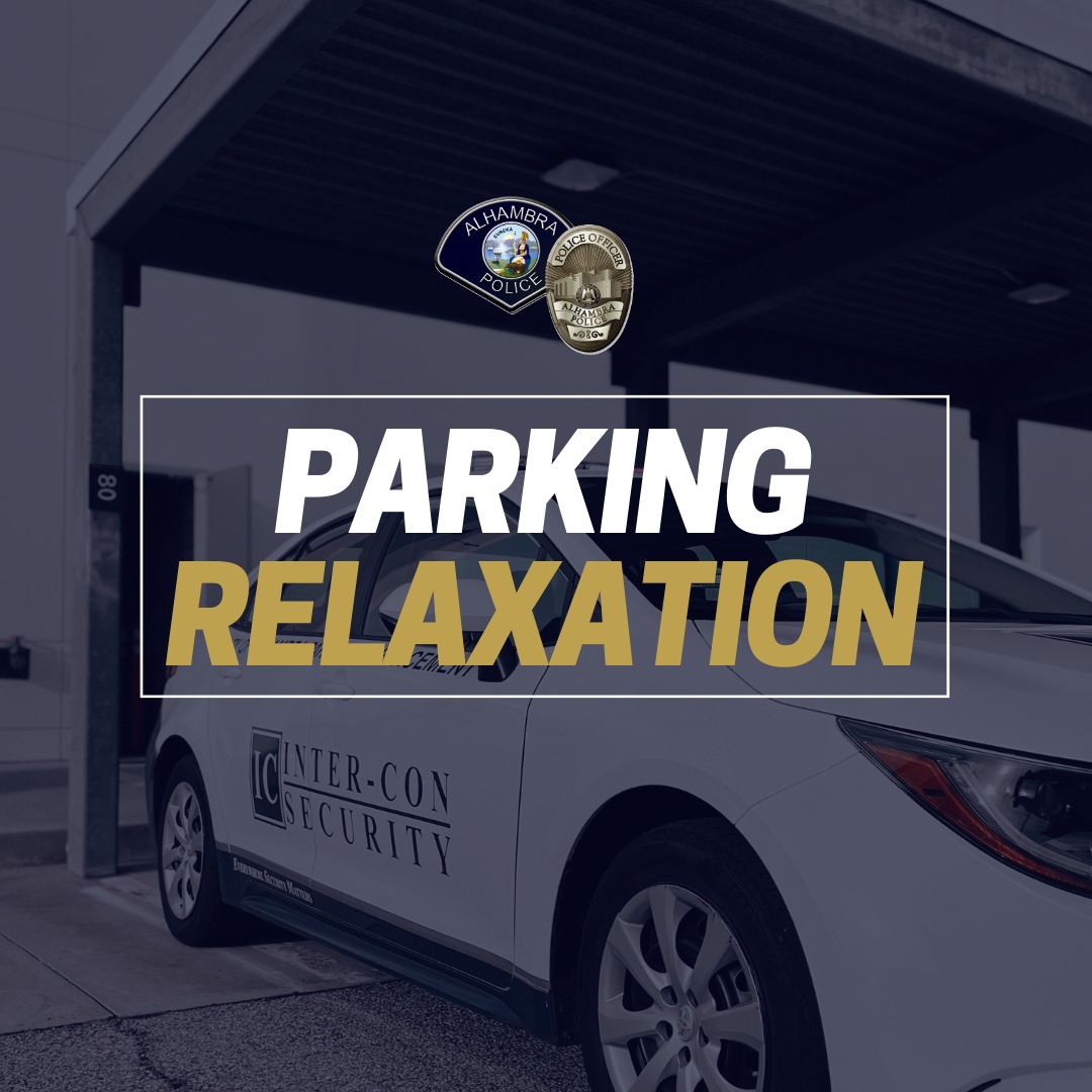 ⚠️Alhambra's virtual permit vendor is conducting unexpected maintenance, &amp; the system will be offline. Overnight parking enforcement (2 AM - 6 AM) will be suspended beginning Saturday, 8/23 and will resume on Monday, 8/25. 

All other parking violations will be enforced.