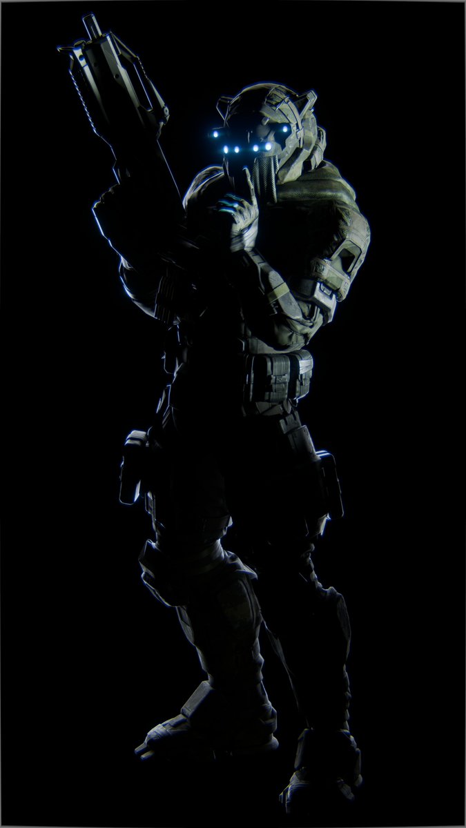 "Emerson sends their regards." 

Decided I needed to stretch my graphic muscles a bit more and the stars alined enough (my wallet is as empty as the Sonoran desert) so I'll be opening up ✨5 Character Pin-up✨ comm slots for $25 with custom graphics included!

#HaloSpotlight