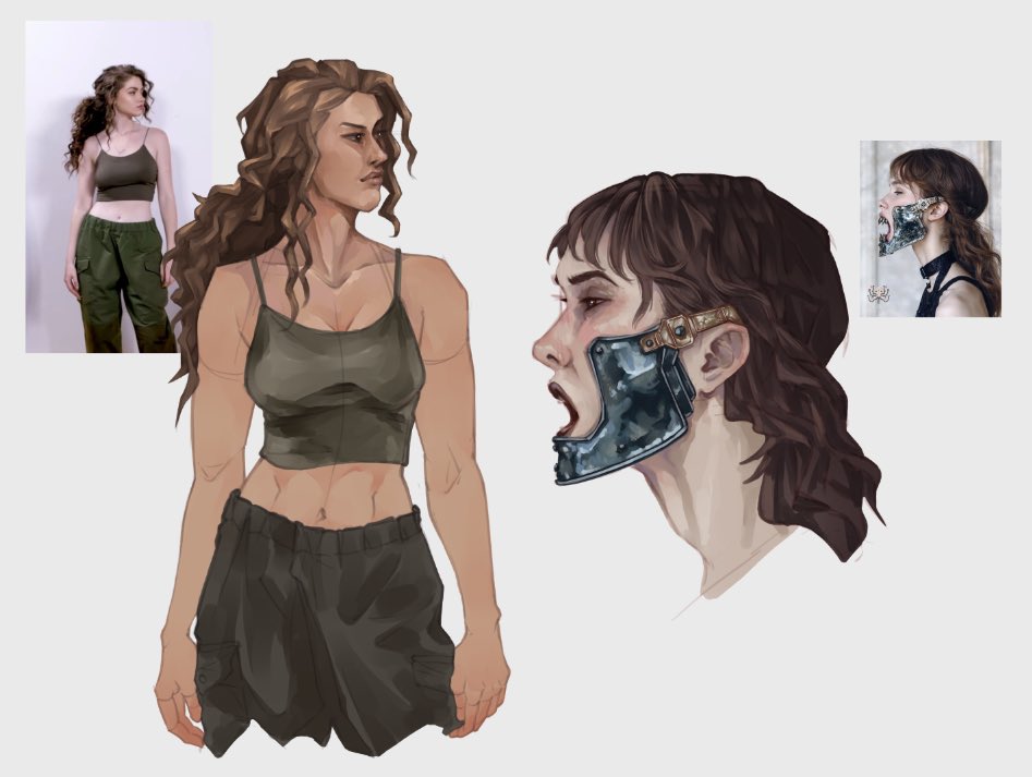 Warmup studies that got away from me

#sketchart #digitalart