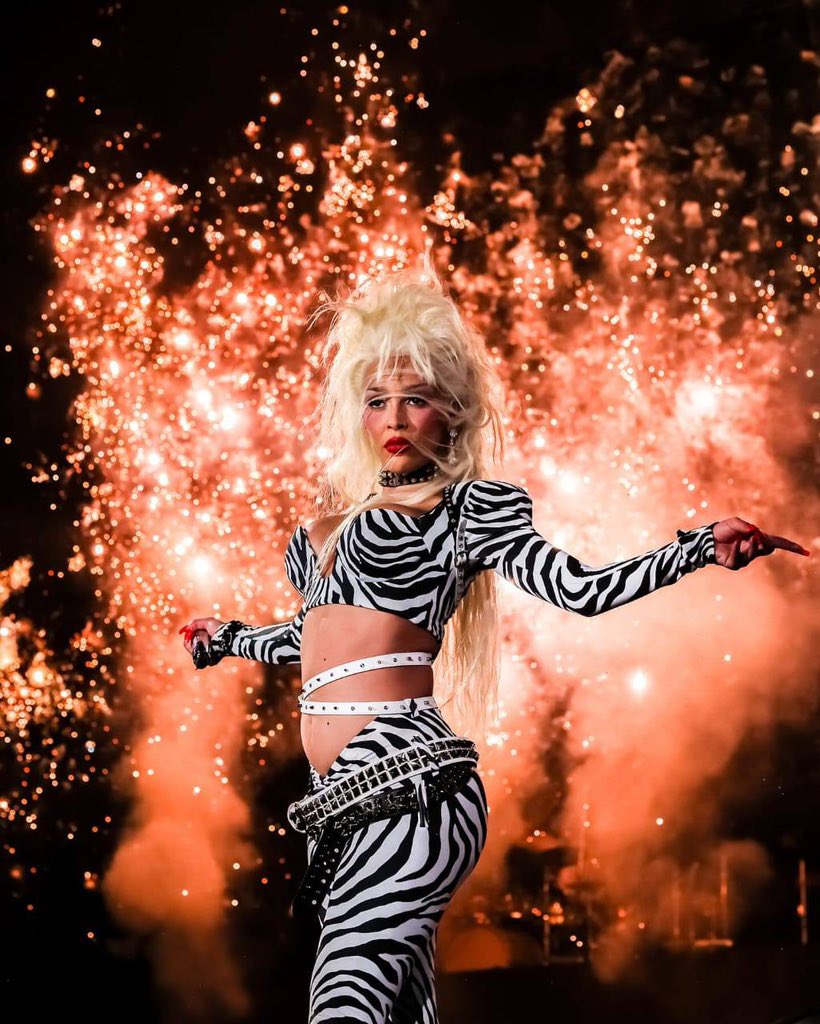 DojaCat is the first western female rapper to ever headline a show