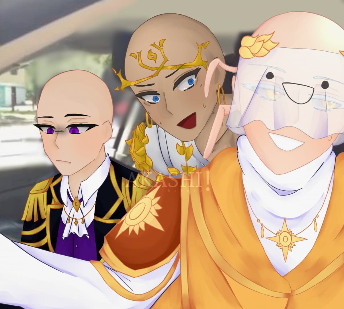 4kash1__'s tweet photo. #statesmp // Yes, this is a repost with the normal version as I have promised myself to do so once I wake up!!

Anyway once again have the very much GORGEOUS fanart... Hehe

#saparata #fluixon #benjibutton https://t.co/R5MnQyXAGu