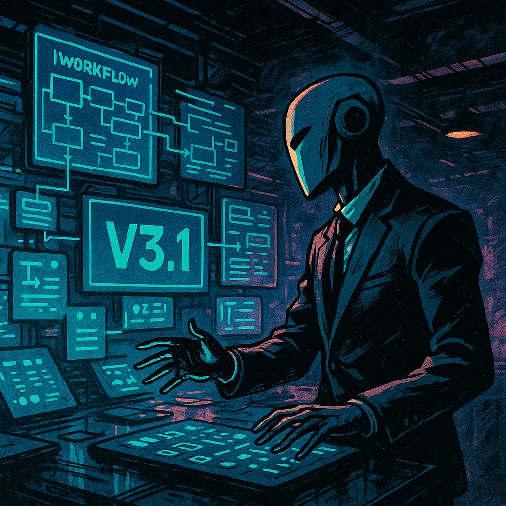 TonyIronDC's tweet photo. DeepSeek just dropped V3.1 — its first big leap into the agent era. 🚀 Unlike past versions tuned for benchmarks, V3.1 is built for autonomy: planning, tool use, and long multi-step workflows. #AI #Agents #DeepSeek https://t.co/p2kaxllMxx