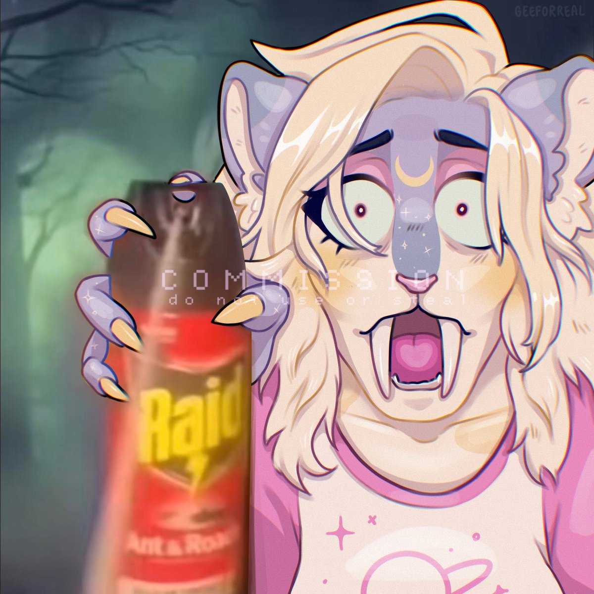 fun comm for <a href="/pawareze/">Pawa 🟦☁️</a> 😝💖