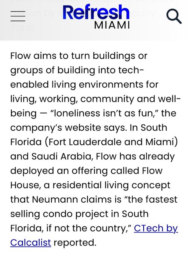 b00rrega's tweet photo. adam neumann, fundador do wework está de volta com outra ideia brilhante já avaliada em $2bn e conta com 2 apartamentos na Flórida e 2 edifícios na Arábia Saudita. 

para os investidores, a linha entre visão e loucura é apenas uma nota de rodapé. https://t.co/UQHeFD2nV6