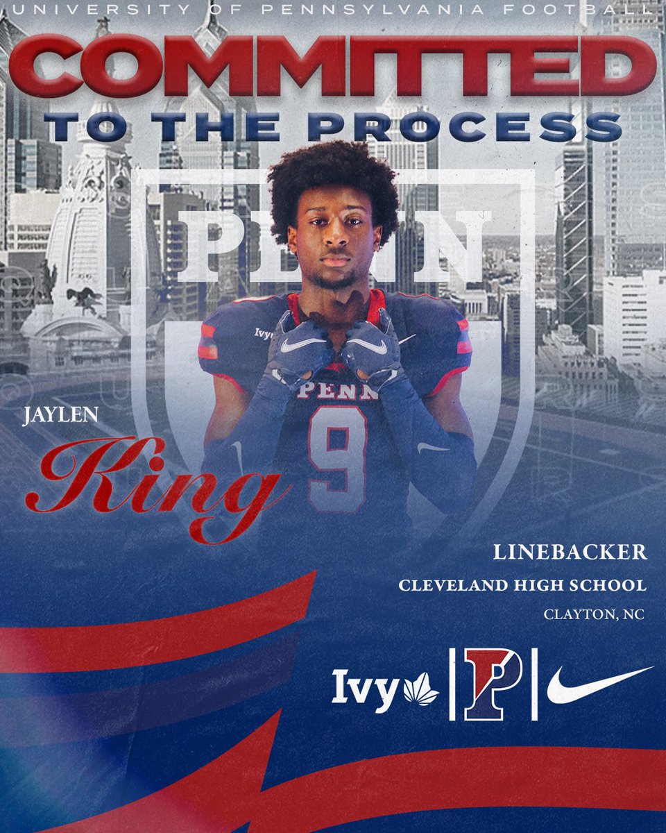 Jaylen King (@jaylenking26) on Twitter photo Excited to announce my commitment to UPenn!!! <a href="/cvhsftbl/">Cleveland Football</a> <a href="/wco70mack/">WCO70 Sports</a> <a href="/CoachPriore/">Coach P</a> <a href="/CoachDupont/">Jon Dupont</a> Excited to announce my commitment to UPenn!!! <a href="/cvhsftbl/">Cleveland Football</a> <a href="/wco70mack/">WCO70 Sports</a> <a href="/CoachPriore/">Coach P</a> <a href="/CoachDupont/">Jon Dupont</a>