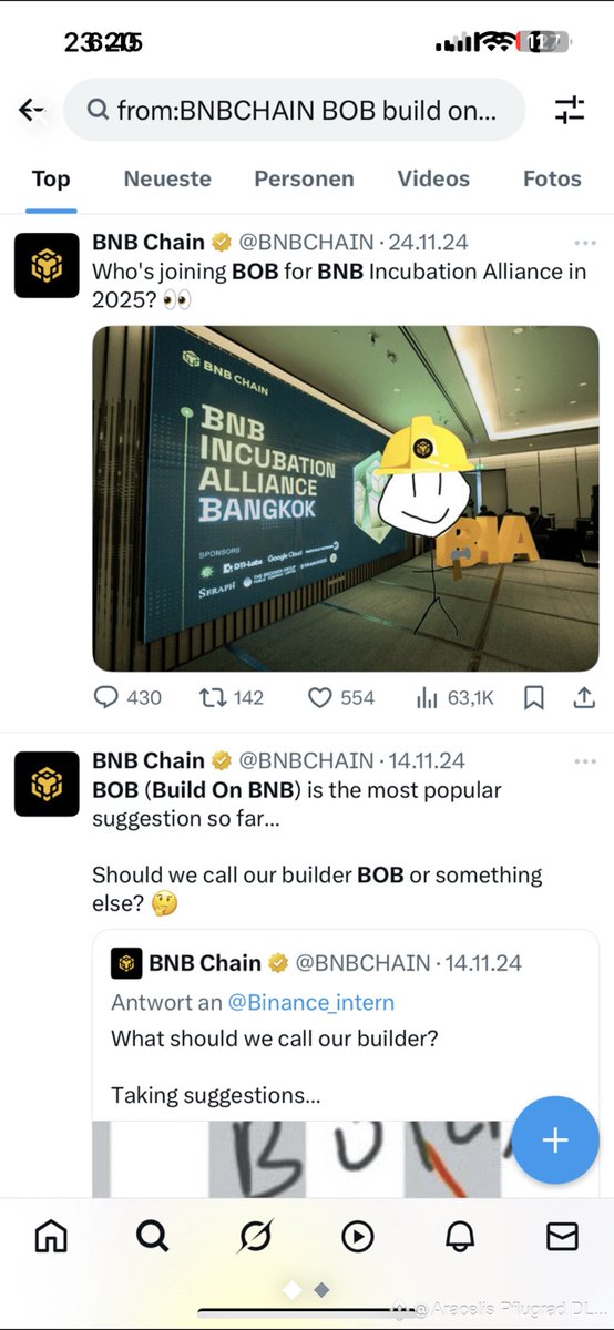 pedroppacheco12's tweet photo. ππΌAlpha is not the end.
Itβs the beginning.
BOB builders know: the next step is inevitable. π₯
#BuildOnBinance. #BOB
@BOB_bnbbuilder @Binance_intern @binance @BinanceHelpDesk https://t.co/6V6E5XnQMs