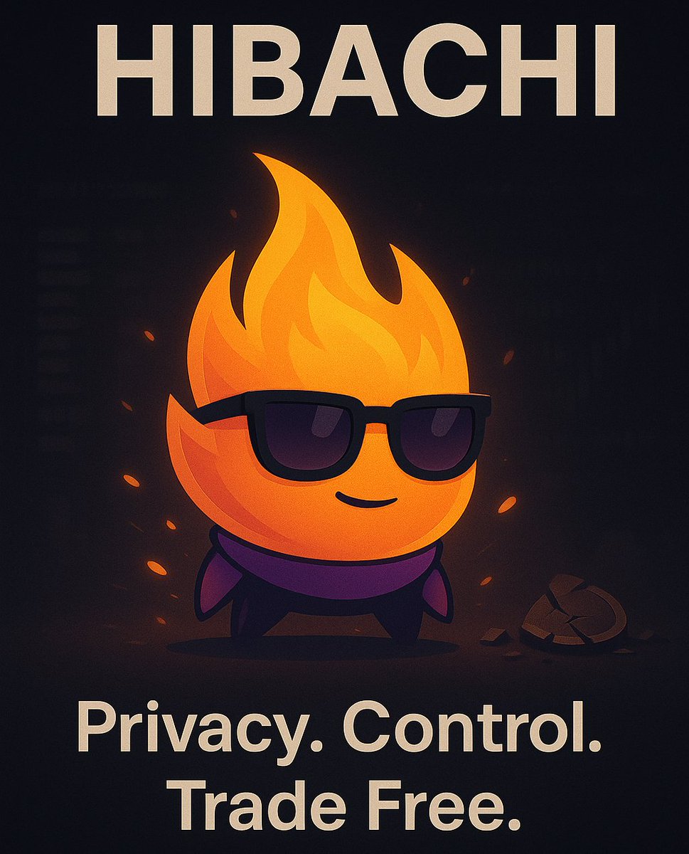 chonkyy69's tweet image. Hibachi: A high-performance CLOB perp DEX with built-in privacy. We believe your trades should remain invisible while you stay in full control of your funds.

@hibachi_xyz  is the perp DEX that brings it all together thanks to the @celestia and @SuccinctLabs tek.

Register Today…