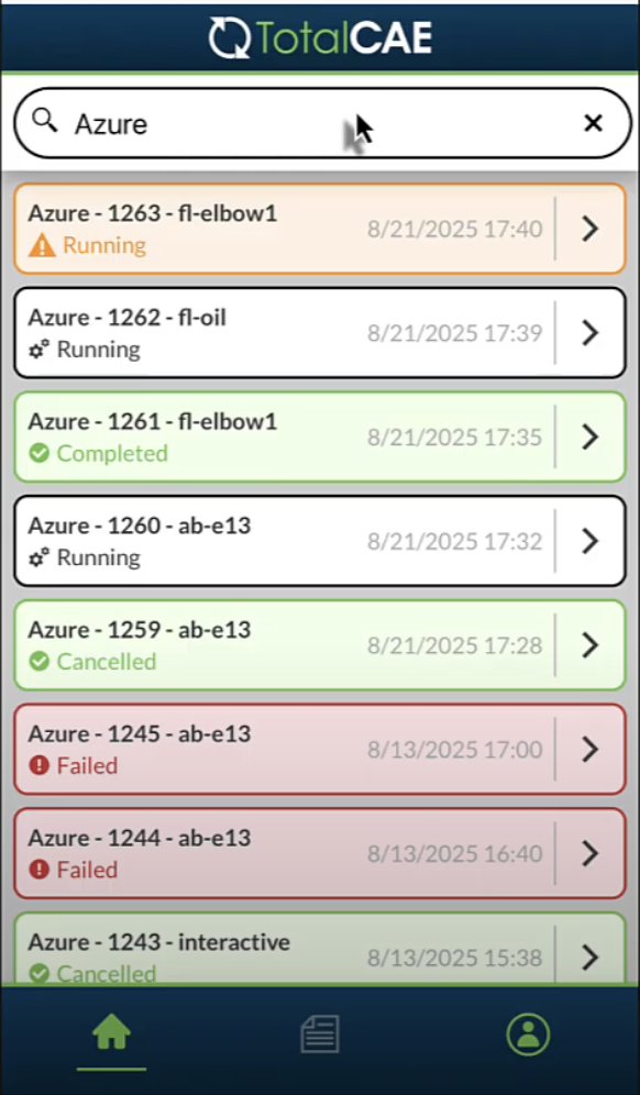 Check out TotalCAE MobileHPC, the quickest way to keep tabs on your HPC cluster or cloud jobs on the go: youtu.be/Ftxgjd8dpko.  .
