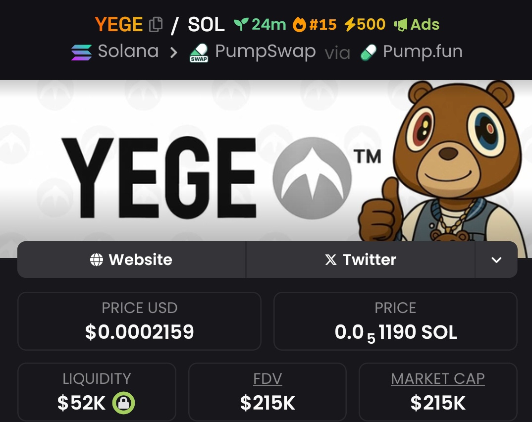 tokencrafterr's tweet photo. 🧨 2X from $YEGE— called it, crushed it!🏅
Want more wins like this? 🎯
Telegram is where the magic drops! ✨📲🔥

#YEGE 
#SOL 
#SOLANA https://t.co/vcgDU2Icym