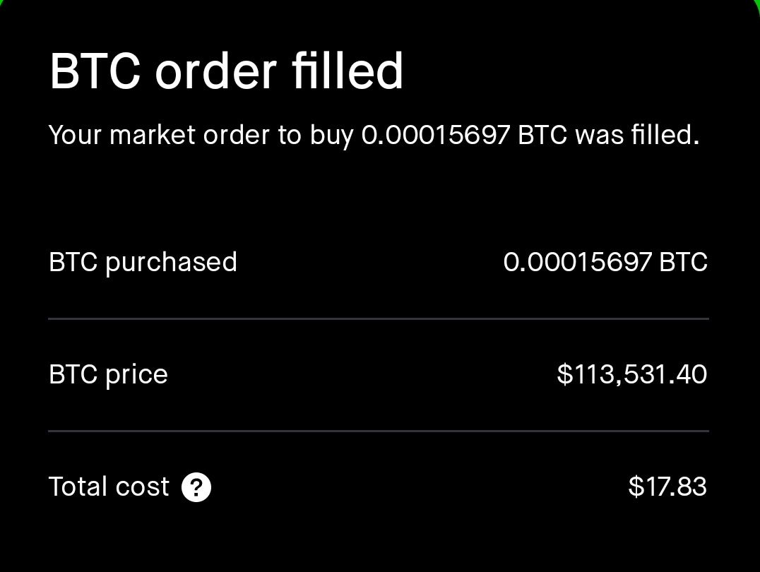 Don't over think it, markets red you trade whatever #fiat you can for #Bitcoin.  

#BTC #FixTheMoney #EndTheFed #HODL #Bitcoin2025