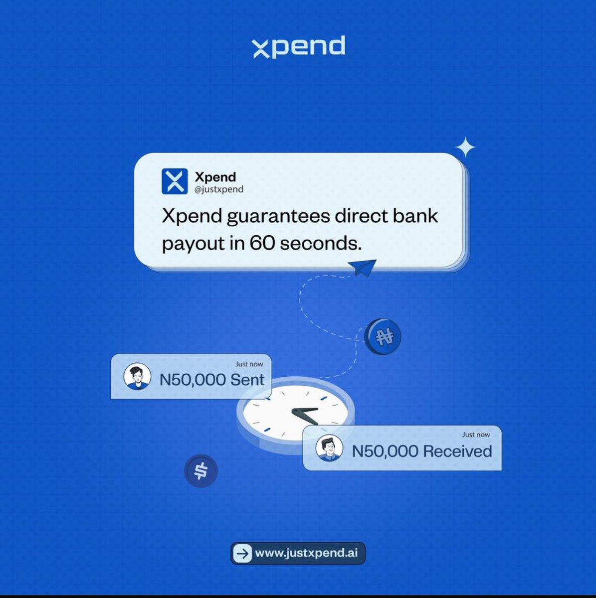 You know what feels sooo satisfying.....
Paying my bills with <a href="/JustXpend_ai/">Xpend</a> 

I just realized Xpend has saved me a lot of stress that I have been going through months back just trying to change my Crypto assets to NGN...

Crypto Made Easy for real 🥹