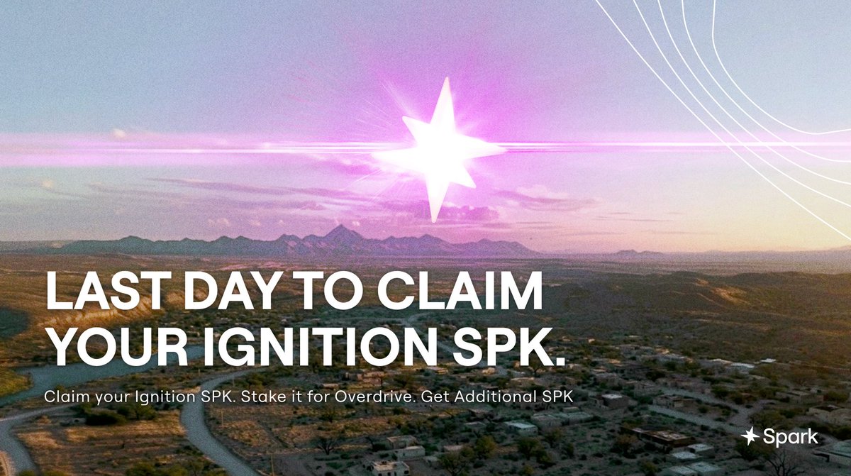 Bracc08's tweet photo. Just snagged $205 worth of $SPK — no hoops to jump through, no forms, zero hassle.

You could be eligible too 👇

🔗 https://t.co/9Qx3aNuj19

#spark  #ETH #airdrop #DePIN https://t.co/do7ueyax6N