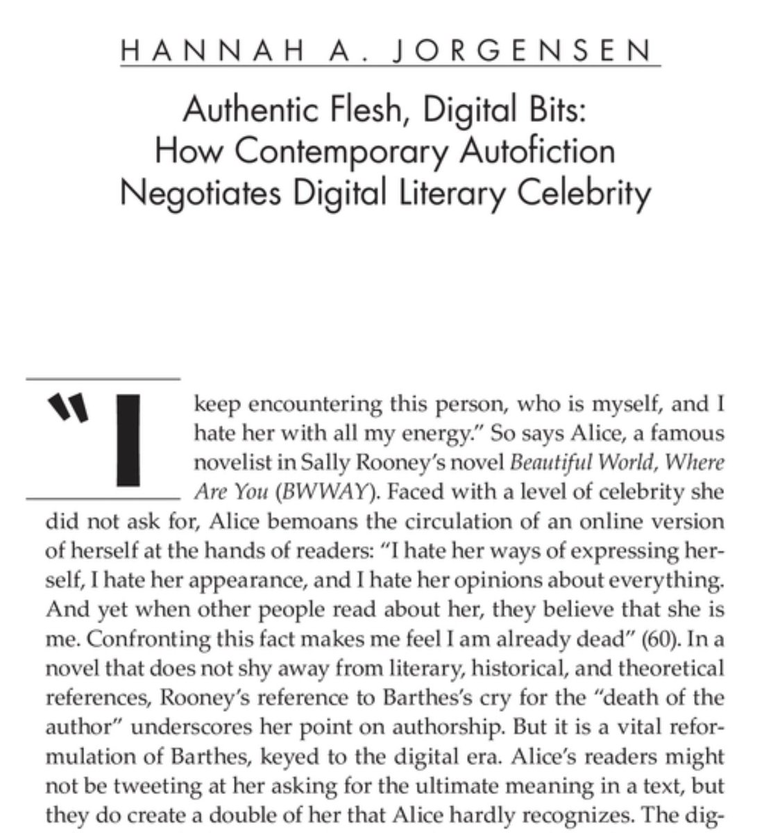 Contemporary Literature tweet media