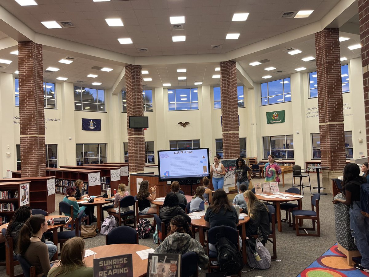 AHS Library tweet media