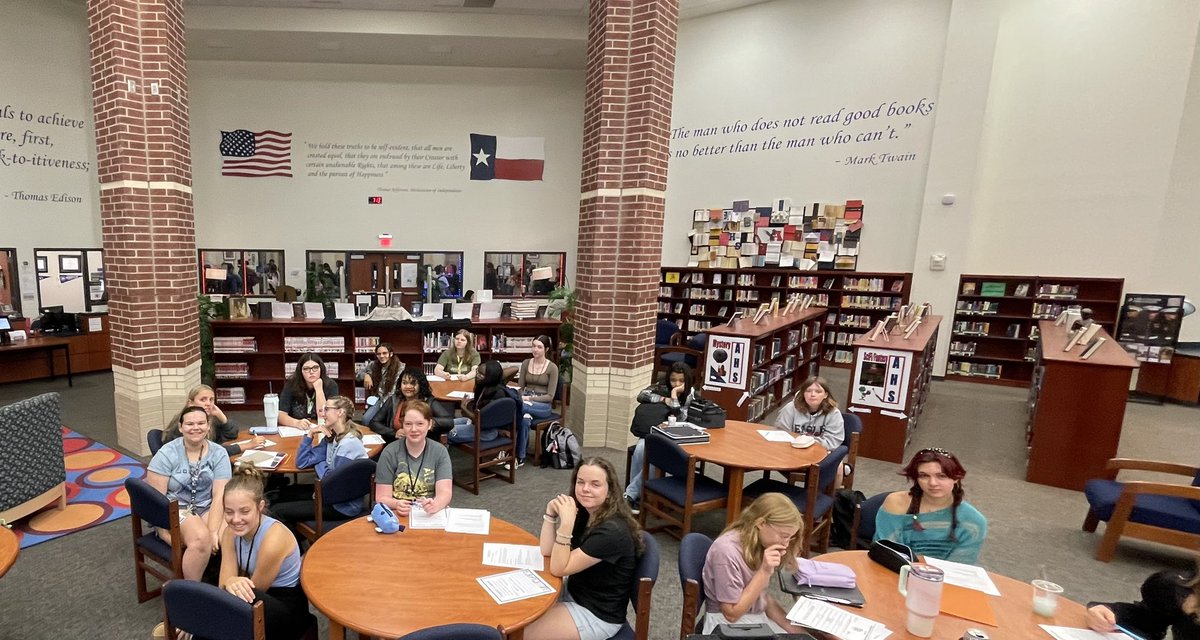 AHS Library tweet media