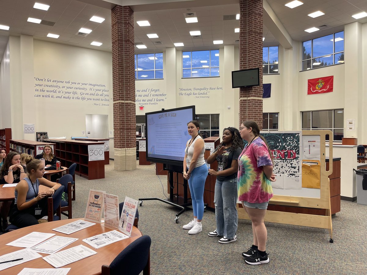 AHS Library tweet media