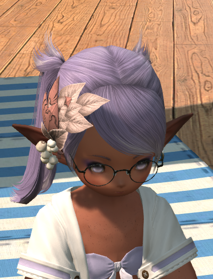 mare died so i cut off the bunny ears......