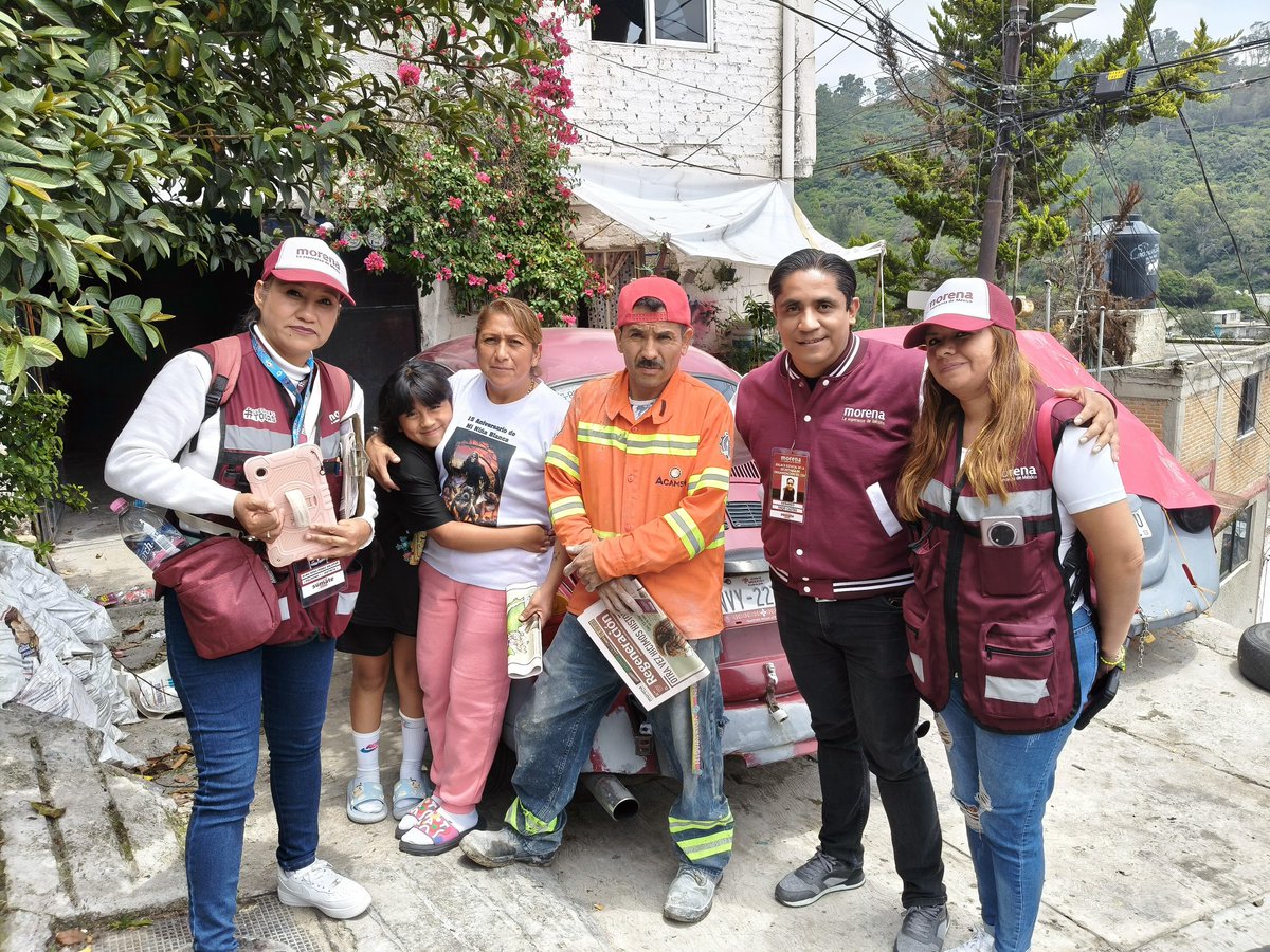 gerardo_trejo's tweet photo. Estuvimos en la col Ampliación Malacates en la alcaldía #GustavoAMadero, promoviendo casa por casa la campaña de afiliación a @PartidoMorenaMx, la entrega de credenciales a quienes ya se afiliaron e invitando a participar en la conformación de los comités #SumateAMorena https://t.co/NEP6D7il24