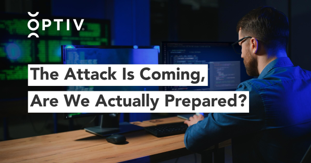 KDeighton's tweet photo. When attacks are imminent, preparation is everything. Discover lessons from the front lines as a team of @Optiv experts faced a wave of #Cyberattacks during a high-stakes simulation 💻 https://t.co/747RvR6rXP https://t.co/QaRGfeZ1A4