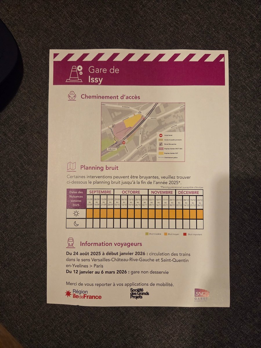 grigriworld's tweet photo. @RERC_SNCF pourquoi après 5 mois de fermeture de la gare Issy dans le sens ouest de la ligne on n'apprend que maintenant cette 2ème fermeture totale ? Où est la date de réouverture en octobre que vous aviez annoncé ? https://t.co/PWKGI7VgFD
