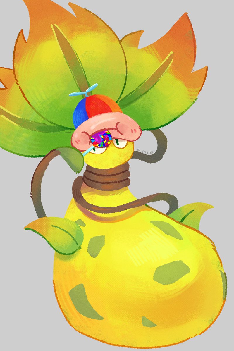 chawcawts's tweet photo. goofy goober pitcher plant #pokemon #PokemonLegendsZA https://t.co/8tPRrranWw