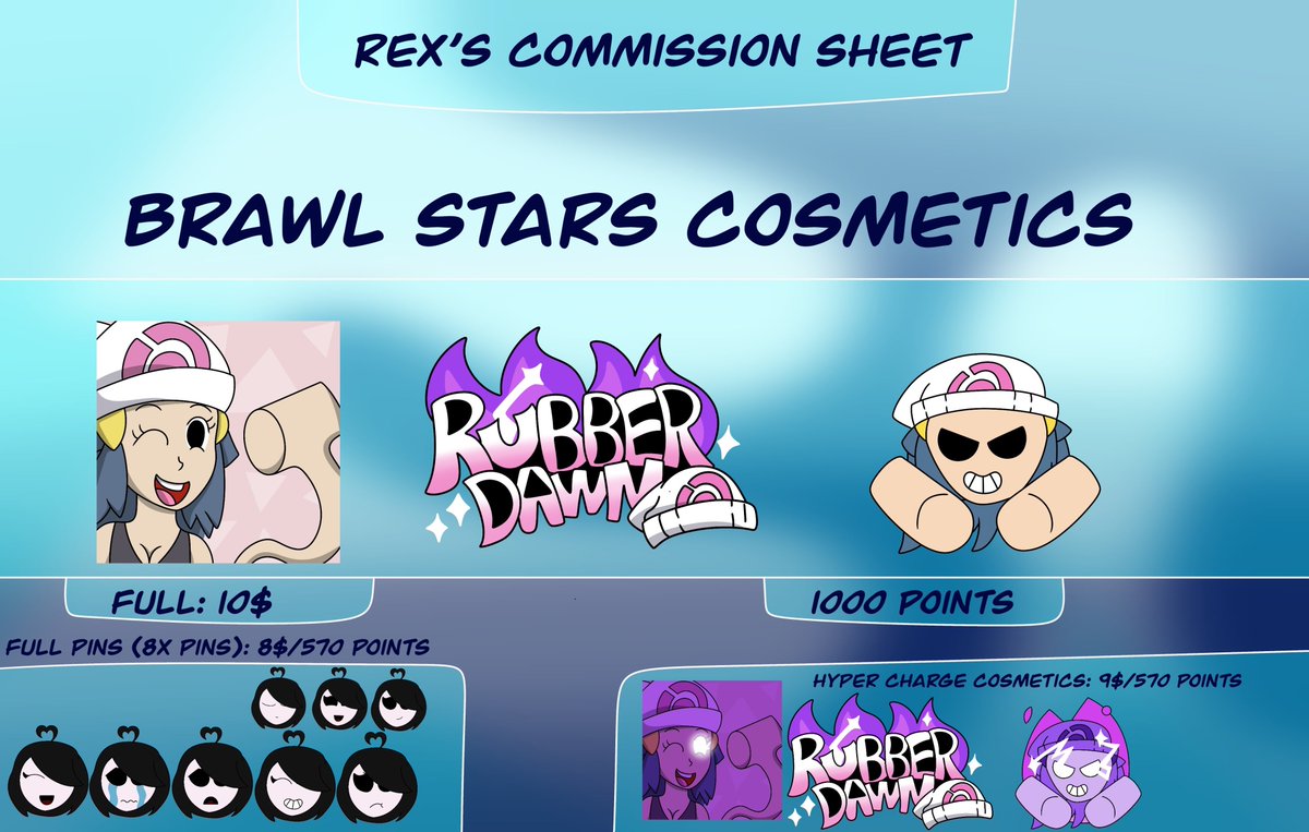 RexGamerVT Closed Commissions tweet media