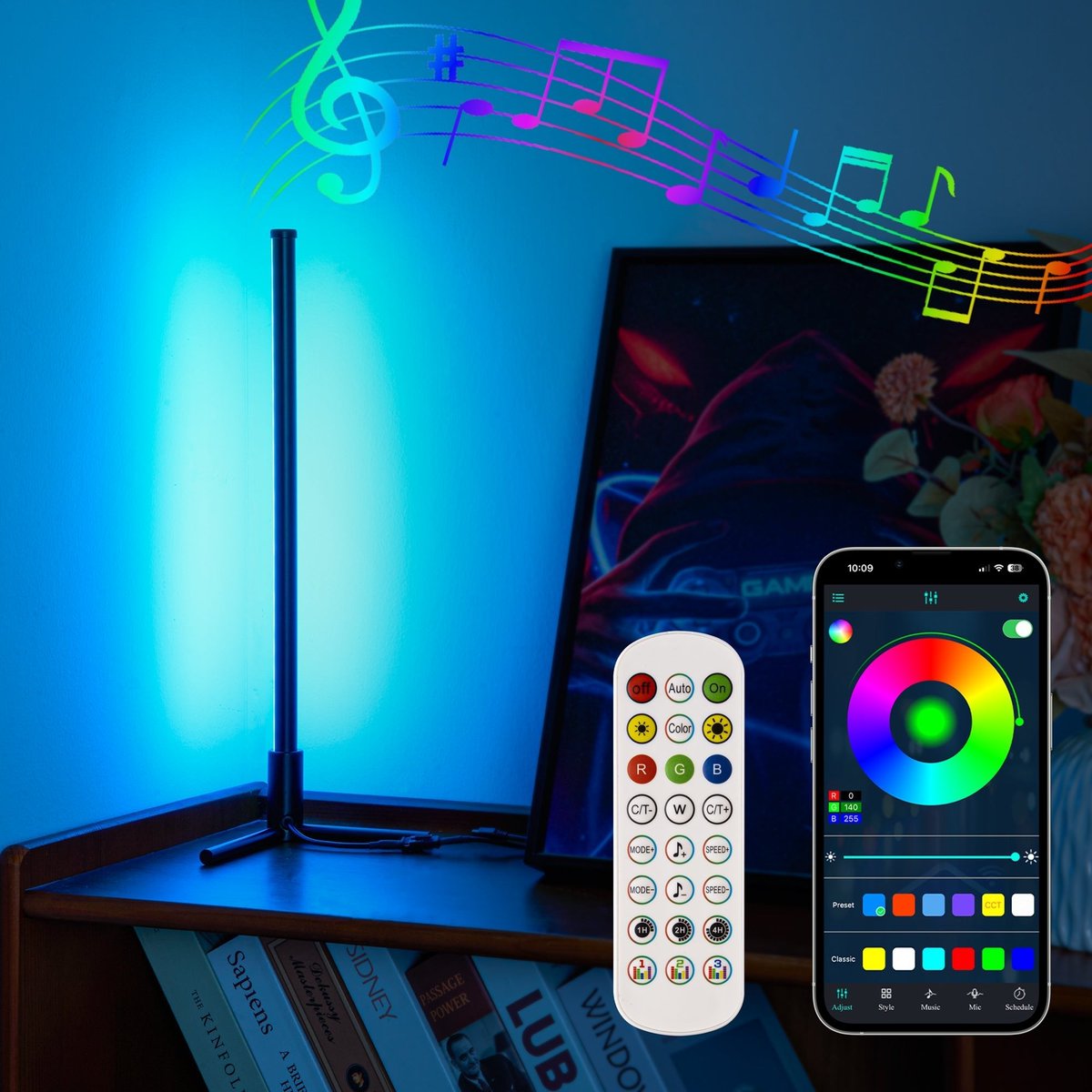 xentarhome's tweet image. Lowkey obsessed with the RGBCW Corner Table Lamp in Black for just $24.90! It sneaks into the vibe and makes everything look cooler. Lighting game changed. 💡✨ #XENTAR #TableLamp #LightingMagic xentar.com/products/rgbcw…