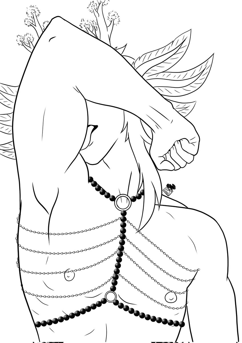 AmoretteVT's tweet photo. The harness stays on 🩷

🎨@/SammysDrawings_ 
#EmberlotlArt https://t.co/pNws4z5d8P