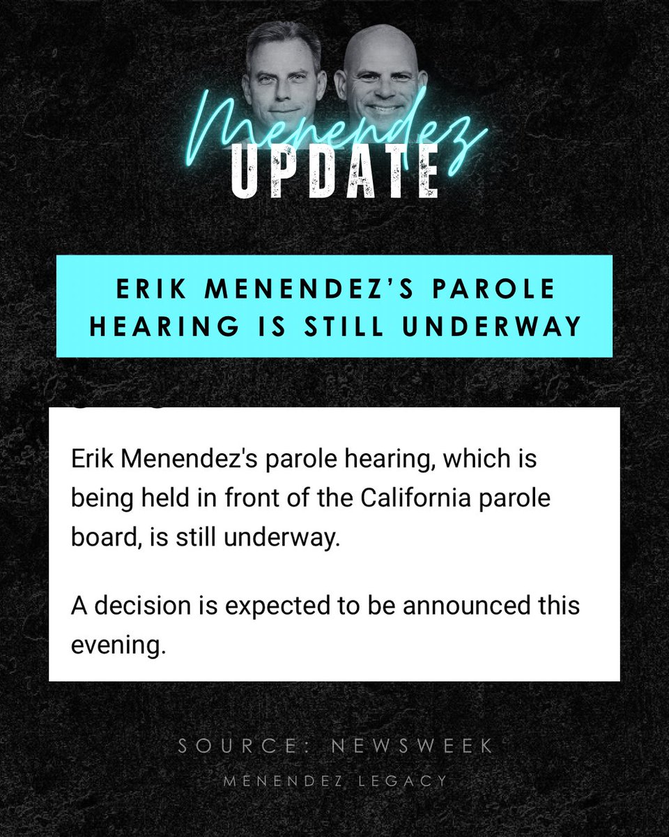 Menendez Legacy | Fighting for Justice tweet media