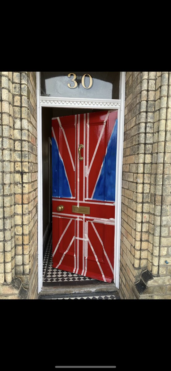 J4ckDM's tweet photo. @ashleycomms @models_by_Russ It’s hand painted!!!! By me!! It’s my door https://t.co/0GUKg6lybW