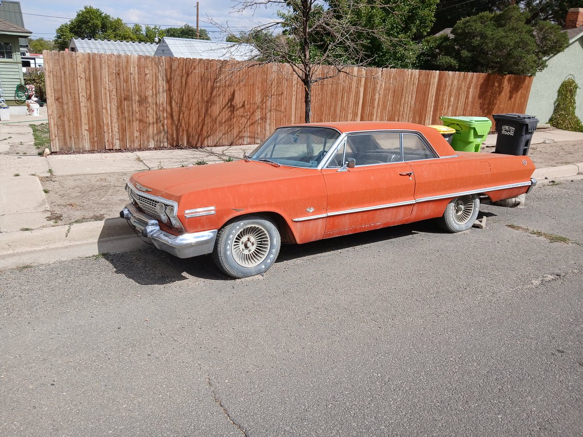 ElixTony's tweet photo. Another one 63 ss coming back to the western side of Okc but it ain't nothing new we keep impalas and lacs like real macks https://t.co/MnpXuzvDoD