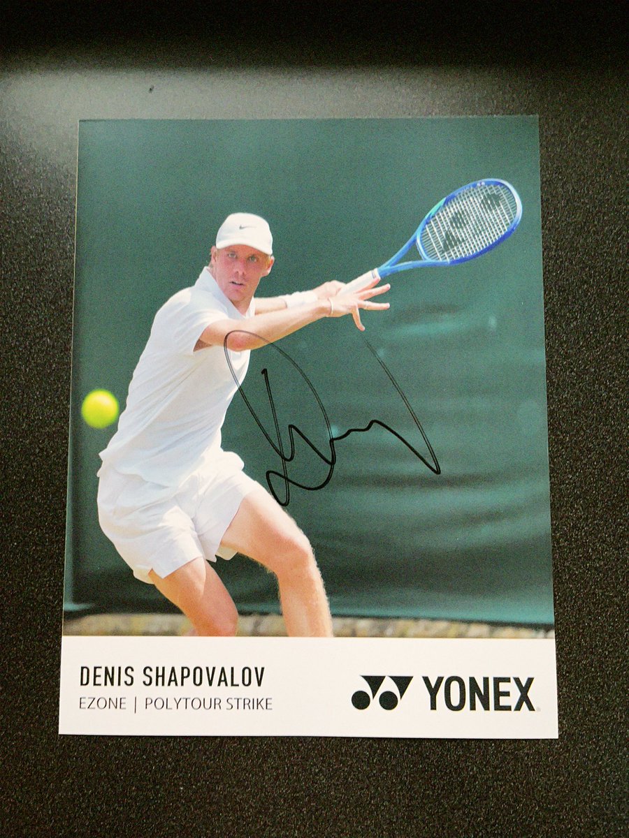 hey <a href="/denis_shapo/">Shapo</a> 🎾🎾🎾 #USOpen <a href="/yonex_tennis/">Yonex Tennis</a>