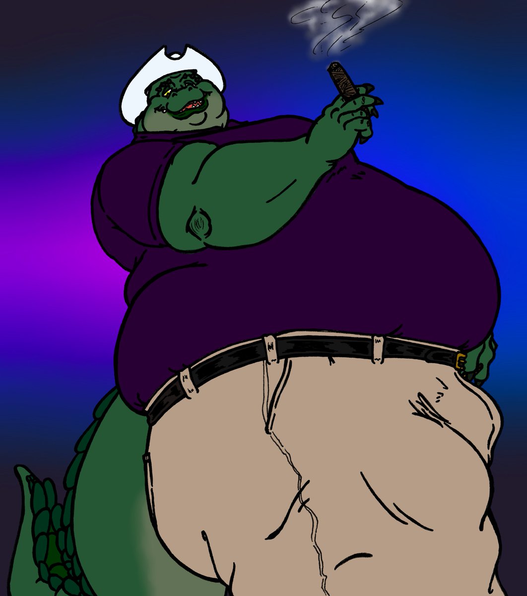 Casual Papa Gator.
I'll eventually slap some rendering on this.