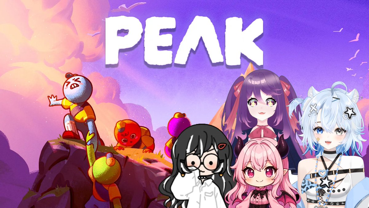 Dercer0's tweet image. ¡Peak Colab! 
¿Podrán estas Vtubers llegaran a la sima?
twitch.tv/dercer0
#Vtuber #PEAK