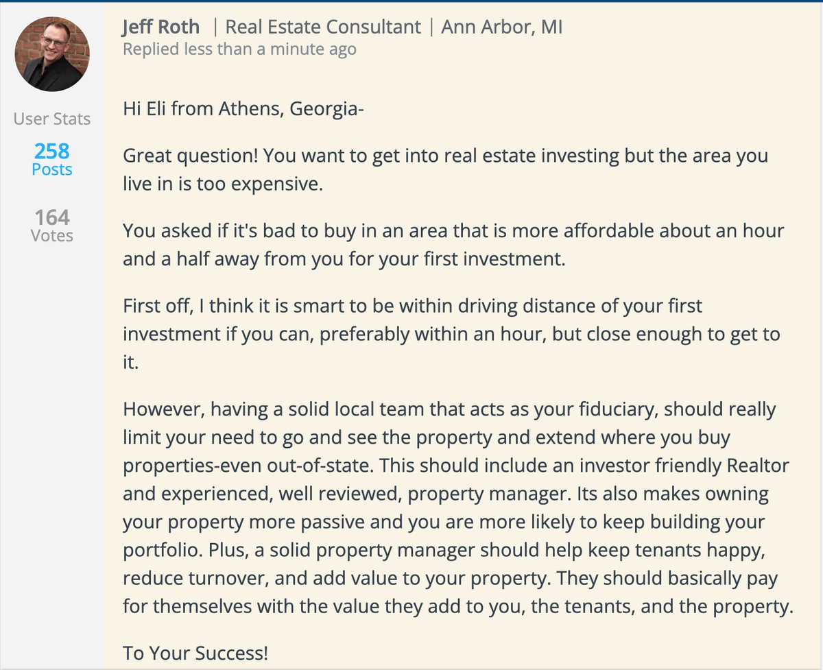 ArborAdvising's tweet image. Wondering if it's ok to buy out of the area for your first #realestate #investment?

Let us help you add #streamsofincome, create #financialindependence, reduce your #taxes, and leave a #legacy.

arboradvising.com/contact

#Michigan #RealEstateInvesting #Invest #Money