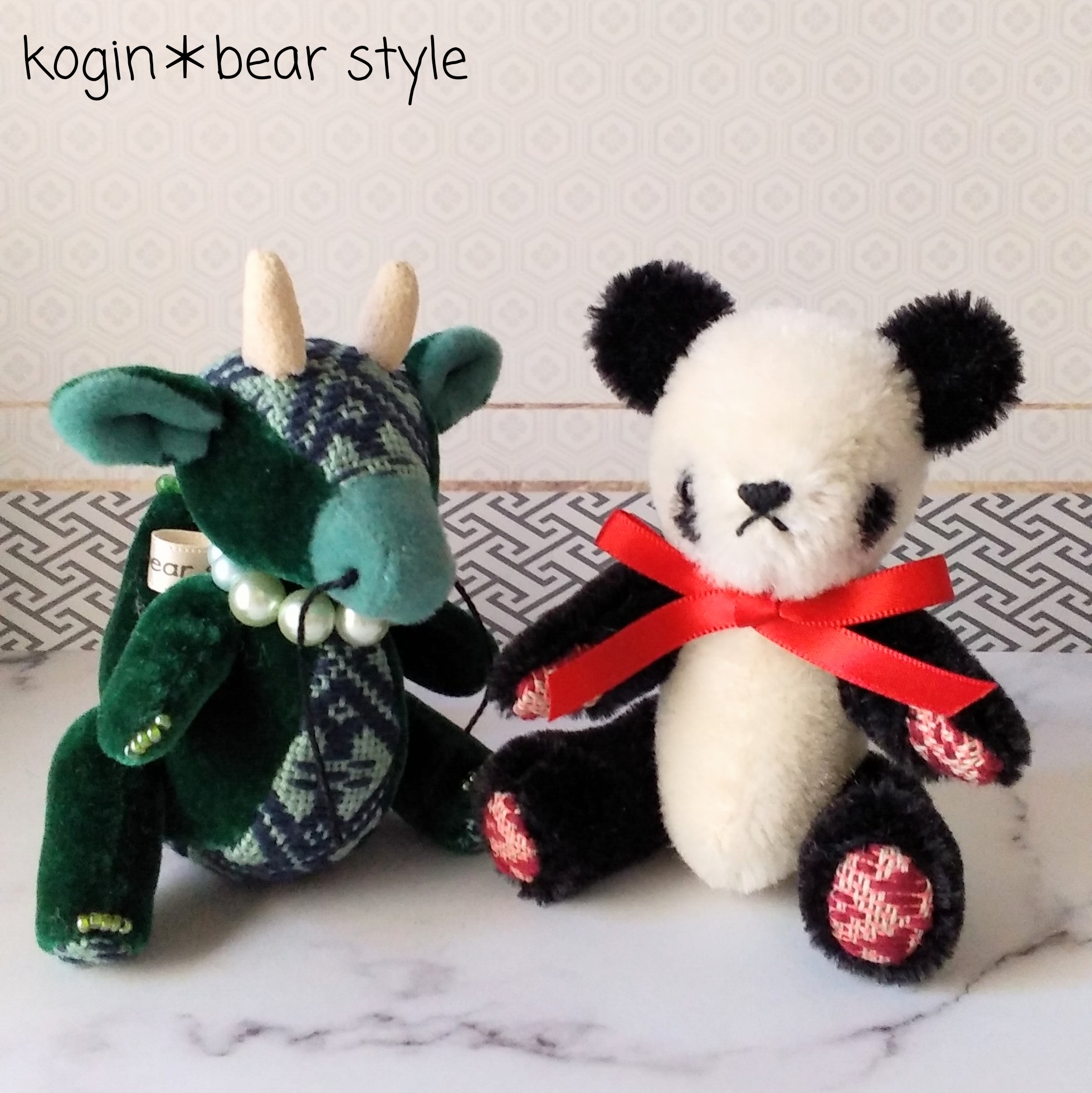 Chito Bear パンダ テディベア 作家 Chito Bear パンダ テディベア 作家