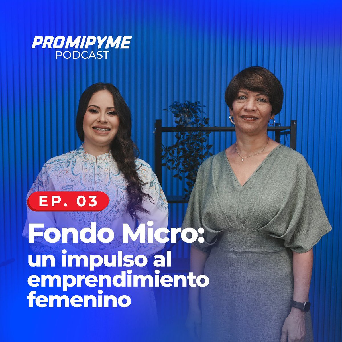🎙️ ¡Ya está disponible el episodio 3 de Promipyme Podcast! ▶️youtu.be/ptQ8hsNtA_0?si…

💬 En esta entrega, Marina Ortiz, directora de @FondoMicroRD, nos comparte cómo la investigación y el financiamiento están transformando el emprendimiento femenino en RD.