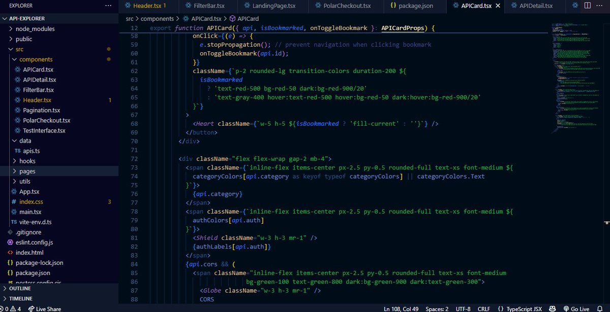 rachaelcodesss's tweet photo. Day 5 🚀 My #APIExplorer Project just got smarter!

🔑 Auth support (API Keys + Bearer tokens)
📜 Landing page
💾 Saved Endpoints
🎨 Polished UI/UX

Feels like a mini Postman in the browser ⚡

#BuildInPublic https://t.co/pUy9XPgvXS