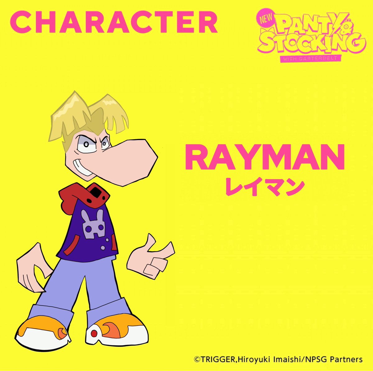 New PASWG Rayman character bio!  #newpantyandstocking #Rayman #ramon #CLH #Pantyandstockingau