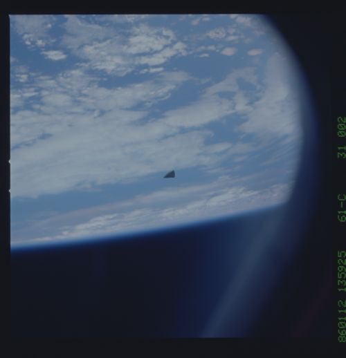 Why are we not talking about all the UFOs photos from the space centre?