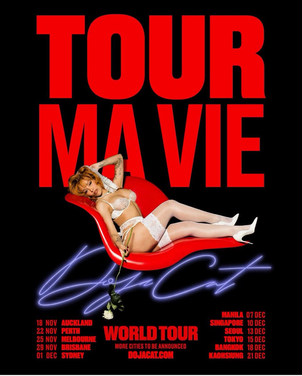 __sofia68's tweet image. 🚨🚨Doja Cat来日公演決定🚨🚨

12月15日@ Kアリーナ
チケット販売：8/26〜

Dojaの来日公演とか何年振り？？熱すぎるよマジで🔥