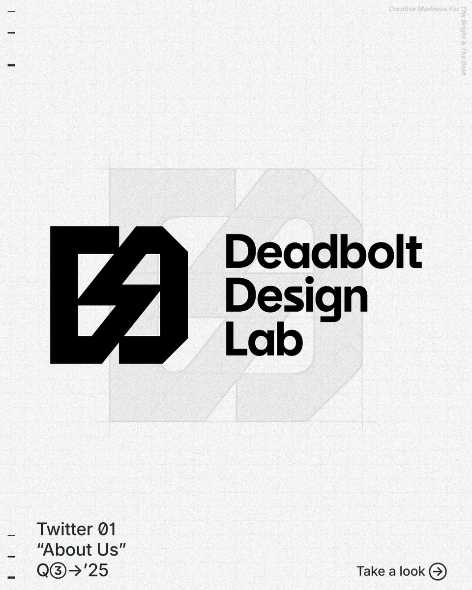 Deadbolt Design Lab tweet media