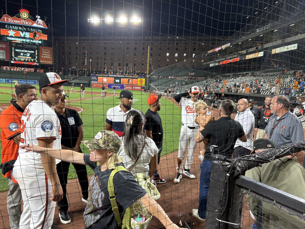Chris cote (@chriscote24) on Twitter photo Super cool the see 2 more of the fellas make their home debut today.
<a href="/dylanbeavers11/">Dylan Beavers</a> @sbasallo13
#birdland
🫡🫡 Super cool the see 2 more of the fellas make their home debut today.
<a href="/dylanbeavers11/">Dylan Beavers</a> @sbasallo13
#birdland
🫡🫡