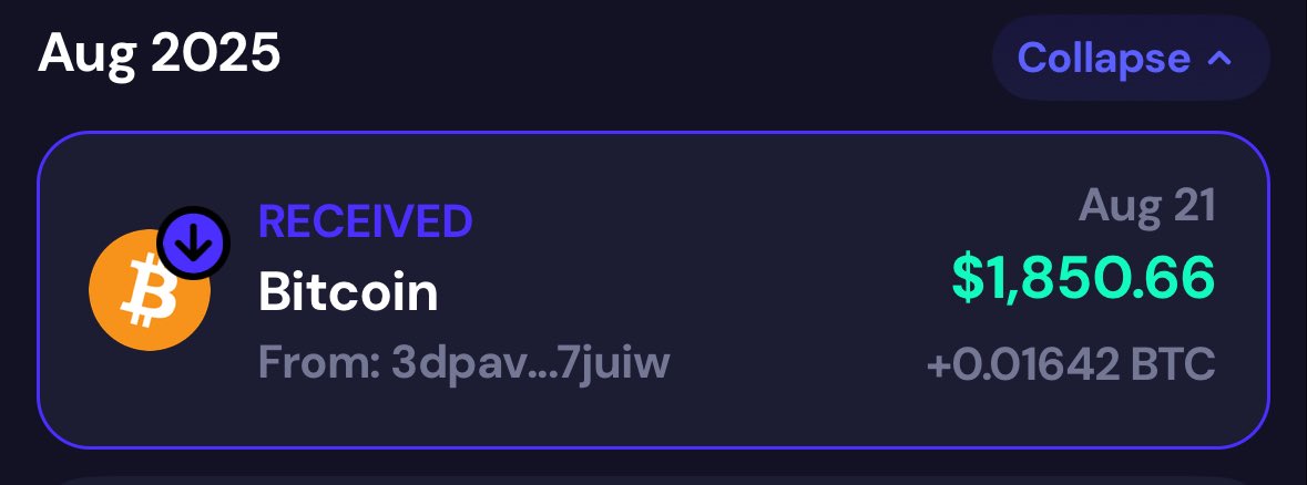 CryptoLookin's tweet image. Reason number 394 to check out #Incrypt @incryptofficial 

WEEKLY btc giveaways every Friday. I was lucky enough to win. It’s 2999 AUD of BTC This project is going to blow the minds of the crypto space. Check the discord for the Alpha version of the RPG discord.gg/incrypt