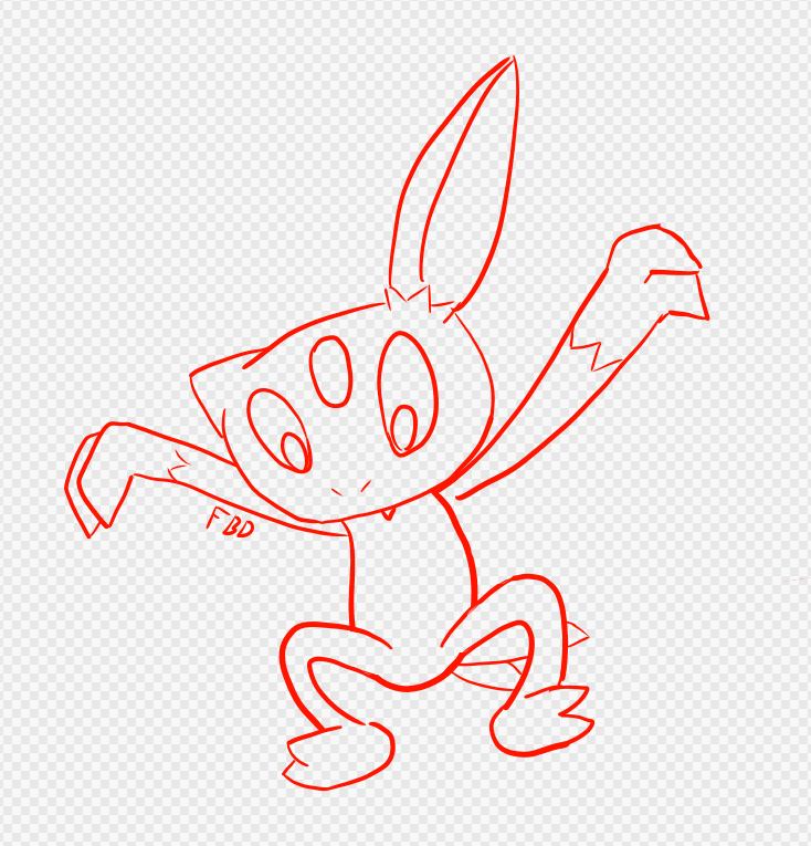 Sometimes I get bored with my current drawing, so I make a drawing in the drawing I'm working on.