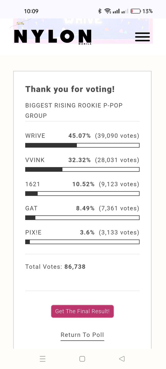 Jon Lorenz Langcay (@jonlorenz_) on Twitter photo WRIVE NYLON VOTING RELAY π©΅β‘οΈ
Post a screenshot of your vote for WRIVE at the Big Bold Brave Awards 2025 & tag 5 mutuals!
<a href="/asi_tonee/">Yana | STAN WRIVE π₯</a> <a href="/russusaurus/">cara | STAN WRIVE! π¦
</a>
<a href="/key_ryt/">Kβ¨</a> <a href="/SirKarlo_/">SirKarlo | WRIVE 2025</a>
<a href="/H7N_1ststan/">Tito Ocs πβπ (REST)</a>
VOTE HERE:
π³οΈ:nylonmanila.com/pop-culture/biβ¦
#WRIVE <a href="/wriveph/">WRIVE PH</a> WRIVE NYLON VOTING RELAY π©΅β‘οΈ
Post a screenshot of your vote for WRIVE at the Big Bold Brave Awards 2025 & tag 5 mutuals!
<a href="/asi_tonee/">Yana | STAN WRIVE π₯</a> <a href="/russusaurus/">cara | STAN WRIVE! π¦
</a>
<a href="/key_ryt/">Kβ¨</a> <a href="/SirKarlo_/">SirKarlo | WRIVE 2025</a>
<a href="/H7N_1ststan/">Tito Ocs πβπ (REST)</a>
VOTE HERE:
π³οΈ:nylonmanila.com/pop-culture/biβ¦
#WRIVE <a href="/wriveph/">WRIVE PH</a>