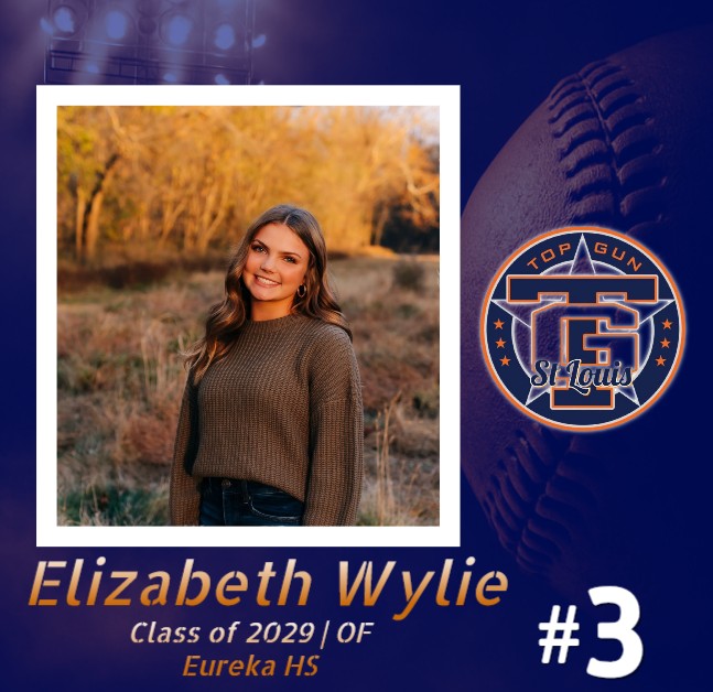 Next addition in our OF is Elizabeth Wylie!
Class of 2029 from Eureka HS.